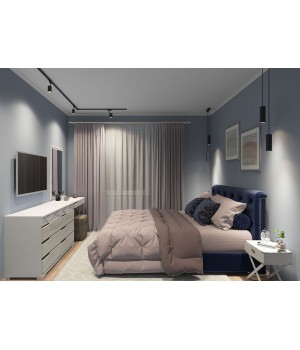 DK6001-BK Трековый светильник IP 20, 50 Вт, GU10, черный, алюминий-foto9