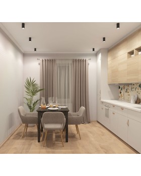 DK2008-BK Светильник накладной IP 20, 50 Вт, GU10, черный, алюминий-foto3