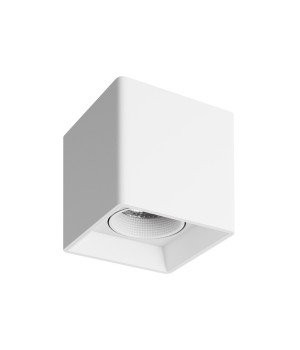 DK3080-WH Светильник накладной IP 20, 10 Вт, GU5.3, LED, белый/белый, пластик-foto2