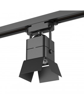 DK6012-BK Трековый светильник IP 20, 50 Вт, GU10, черный, алюминий-foto2