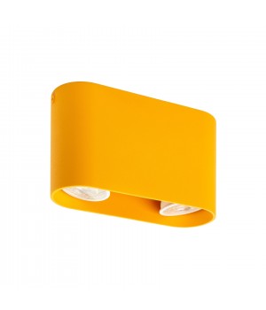 DK2006-YE Светильник накладной IP 20, 50 Вт, GU10, желтый, алюминий-foto2