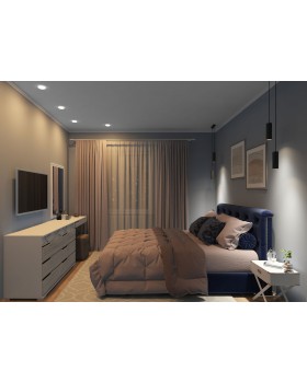 DK4601-DW Встраиваемый светильник, IP 20, 9 Вт, LED 4000, белый, пластик-foto8