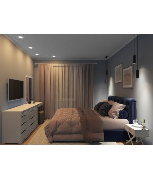 DK4601-DW Встраиваемый светильник, IP 20, 9 Вт, LED 4000, белый, пластик-foto8