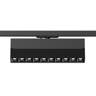 DK6646-BK Поворотный однофазный трековый светильник EDDER со светодиодом L271mm 220V 20W 30° 4000K IP20 черный алюминий-foto3