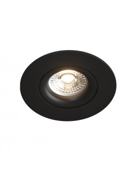 DK2037-BK Встраиваемый светильник , IP 20, 50 Вт, GU10, черный, алюминий