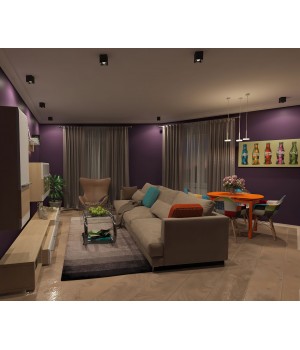 DK3030-BK Светильник накладной IP 20, 10 Вт, GU5.3, LED, черный, пластик-foto9