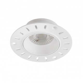 DK3055-WH Встраиваемый светильник, IP 20, 10 Вт, GU5.3, LED, белый, пластик-foto2