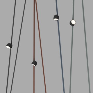 DK5542-BK Поворотный светильник для трека-ремня Belty, серия Spot, со светодиодом, D100*H107мм, 48V DC, 12W, RA90, 120°, 4000K, IP20, черный, алюминий-foto4