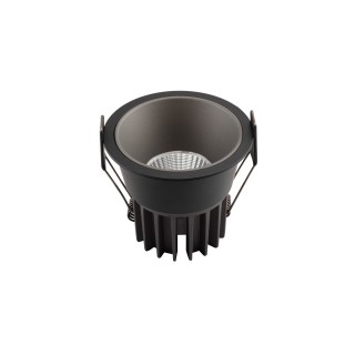 DK4500-BG Встраиваемый светильник, IP 20, 12 Вт, LED 3000, черно-серый, алюминий-foto2