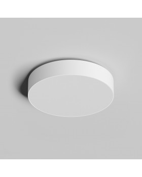 DK2850-WH Накладной светильник TAB 24 Вт, LED 3000K/4000K/6500K, IP 20, d160mm, белый, алюминий/акрил-foto2