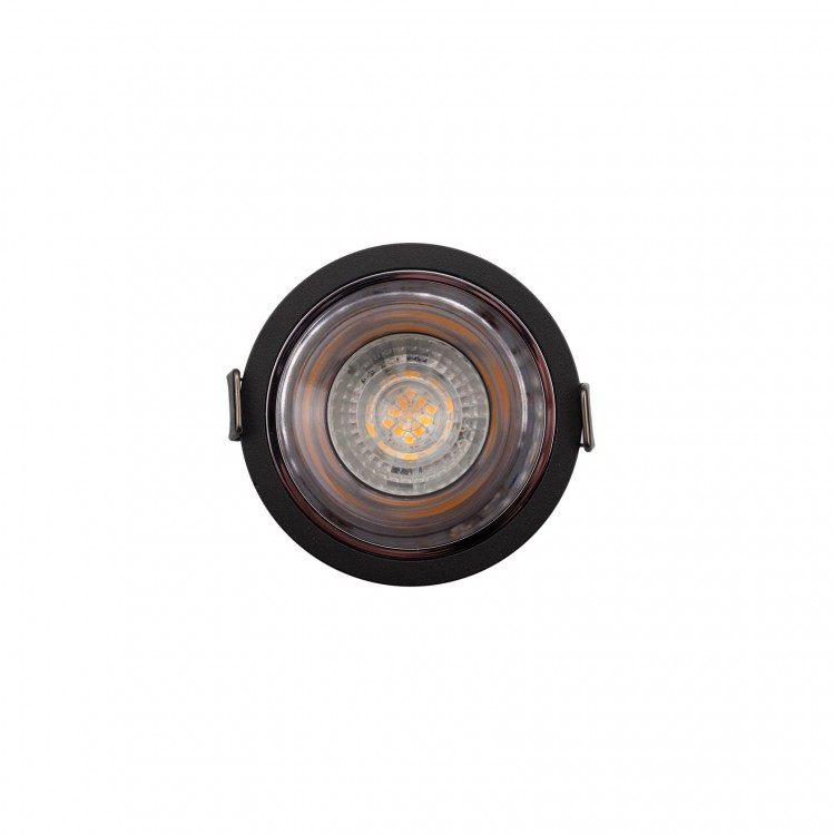 DK2411-BC Кольцо для серии светильников DK2410, пластик, черный хром
