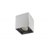 DK3030-WB Светильник накладной IP 20, 10 Вт, GU5.3, LED, белый/черный, пластик