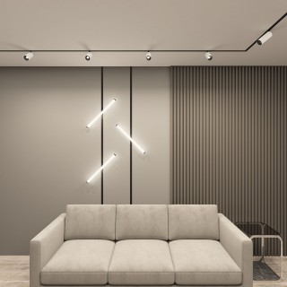 DK8041-BW+BK Акцентный светильник SMART SPOT 20W DIM 3000K-6000K, черный с белым, алюминий-foto4