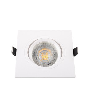 DK3021-WH Встраиваемый светильник, IP 20, 10 Вт, GU5.3, LED, белый, пластик-foto2