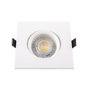 DK3021-WH Встраиваемый светильник, IP 20, 10 Вт, GU5.3, LED, белый, пластик-foto2