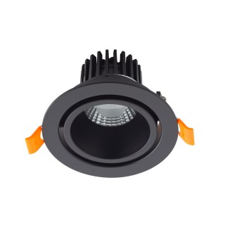 DK4000-BK Встраиваемый светильник, IP 20, 5 Вт, LED 3000, черный, алюминий-foto3