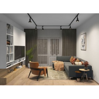 DK6010-BK Трековый светильник IP 20, 60 Вт, E27, черный-foto6