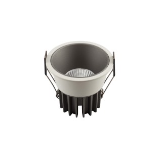DK4500-GW Встраиваемый светильник, IP 20, 12 Вт, LED 3000, бело-серый, алюминий-foto2