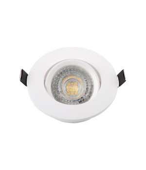 DK3020-WH Встраиваемый светильник, IP 20, 10 Вт, GU5.3, LED, белый, пластик-foto15