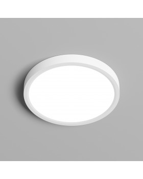 DK6520-WH Накладной светильник THIN, IP40, 18W, 3000K/4000K/6500K, переключатель цветовой температуры на корпусе, белый, полимер DK6520-WH Накладной светильник THIN, IP40, 18W, 3000K/4000K/6500K, переключатель цветовой температуры на корпусе, белый, полимер