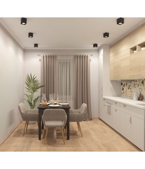 DK2003-BK Светильник накладной IP 20, 50 Вт, GU10, черный, алюминий-foto4