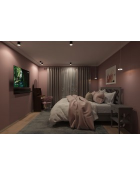 DK4010-BK Светильник накладной IP 20, 10 Вт, LED 3000, черный, алюминий-foto4