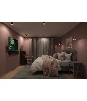 DK4010-BK Светильник накладной IP 20, 10 Вт, LED 3000, черный, алюминий-foto4