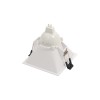 DK3025-WH Встраиваемый светильник, IP 20, 10 Вт, GU5.3, LED, белый, пластик