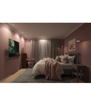 DK3022-WB Встраиваемый светильник, IP 20, 10 Вт, GU5.3, LED, белый/черный, пластик-foto6