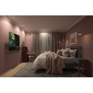 DK3022-WB Встраиваемый светильник, IP 20, 10 Вт, GU5.3, LED, белый/черный, пластик-foto6