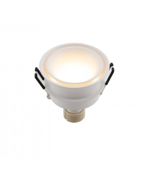 DK2403-WH Встраиваемый светильник влагозащ., IP 44, 15 Вт, GU10, белый, алюминий-foto2