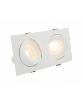 DK2122-WH Встраиваемый светильник, IP 20, 50 Вт, GU10, белый, алюминий-foto4