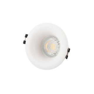 DK3024-WH Встраиваемый светильник, IP 20, 10 Вт, GU5.3, LED, белый, пластик