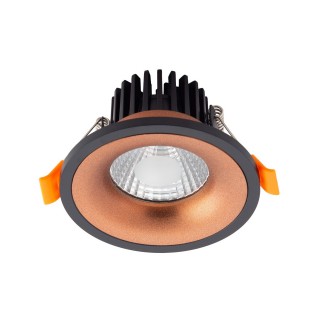 DK4002-CF Встраиваемый светильник, IP 20, 5 Вт, LED 3000, коричневый, алюминий-foto2