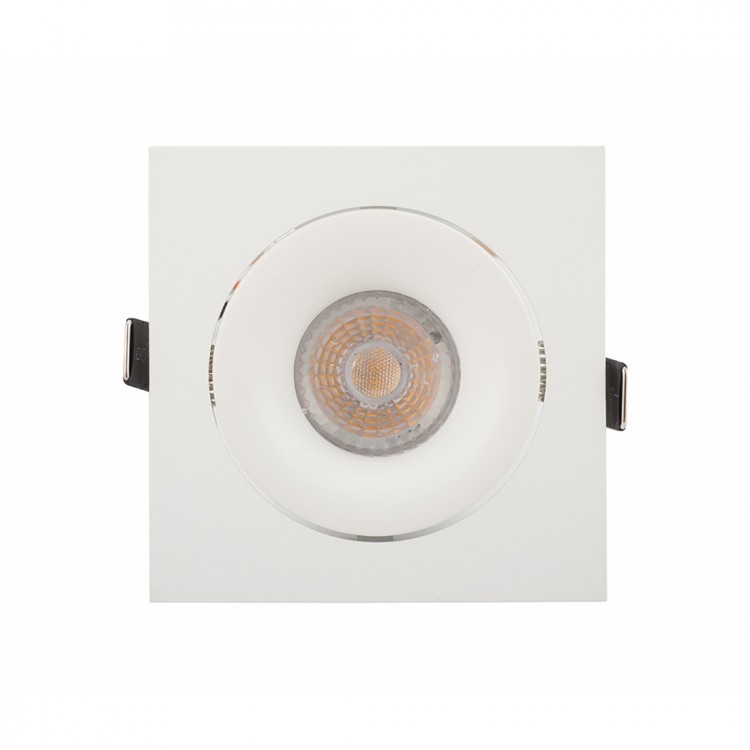 DK2121-WH Встраиваемый светильник, IP 20, 50 Вт, GU10, белый, алюминий