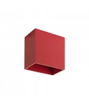 DK2027-RE Светильник накладной IP 20, 50 Вт, GU10, красный, алюминий-foto2