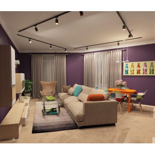 DK6405-BG Трековый светильник IP 20, 7 Вт, LED 3000, черный/золотой, алюминий-foto7