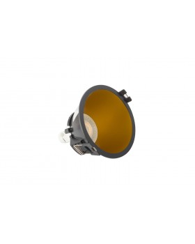 DK3026-BG Встраиваемый светильник, IP 20, 10 Вт, GU5.3, LED, черный/золотой, пластик-foto14