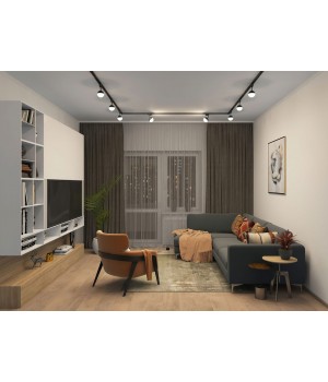 DK6406-BK Трековый светильник IP 20, 7 Вт, LED 3000-4000-6000, черный/белый, пластик-foto7