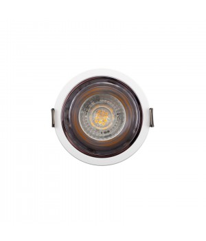 DK2410-WH Встраиваемый светильник, IP 20, 5 Вт, GU10, бело-черный, алюминий-foto3