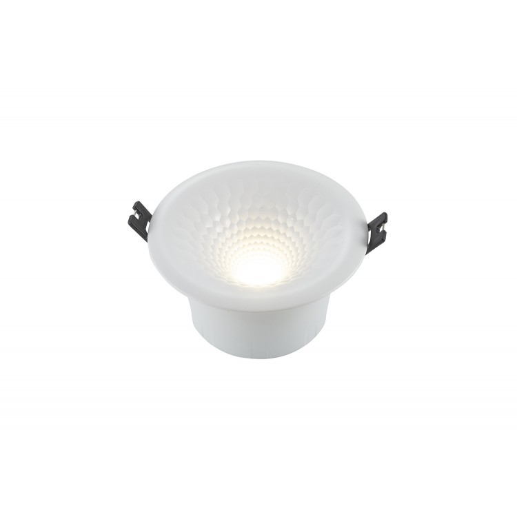 DK3400-WH Встраиваемый светильник, IP 20, 4Вт, LED, белый, пластик