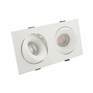 DK2122-WH Встраиваемый светильник, IP 20, 50 Вт, GU10, белый, алюминий-foto3