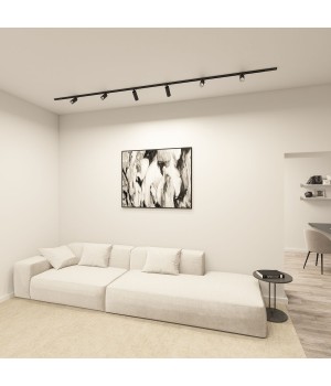 DK6060-BK Трековый светильник IP 20, 15 Вт, GU10, черный, алюминий-foto4