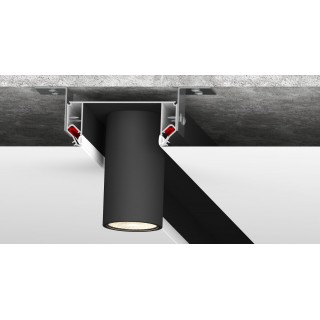 DK5850-BK Профиль Flod для создания декоративных ниш в натяжном потолке, алюминий, черный-foto2