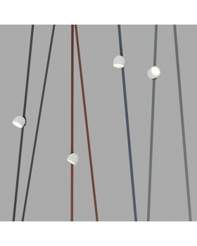 DK5542-WH+BK Поворотный светильник для трека-ремня Belty, серия Spot, со светодиодом, D100*H107мм, 48V DC, 12W, RA90, 120°, 4000K, IP20, белый с черным, алюминий-foto4