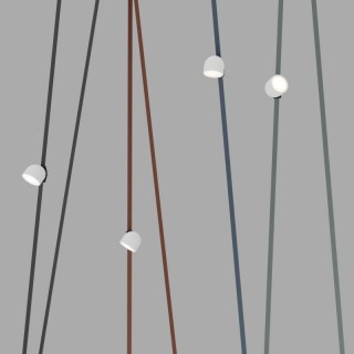 DK5542-WH+BK Поворотный светильник для трека-ремня Belty, серия Spot, со светодиодом, D100*H107мм, 48V DC, 12W, RA90, 120°, 4000K, IP20, белый с черным, алюминий-foto4