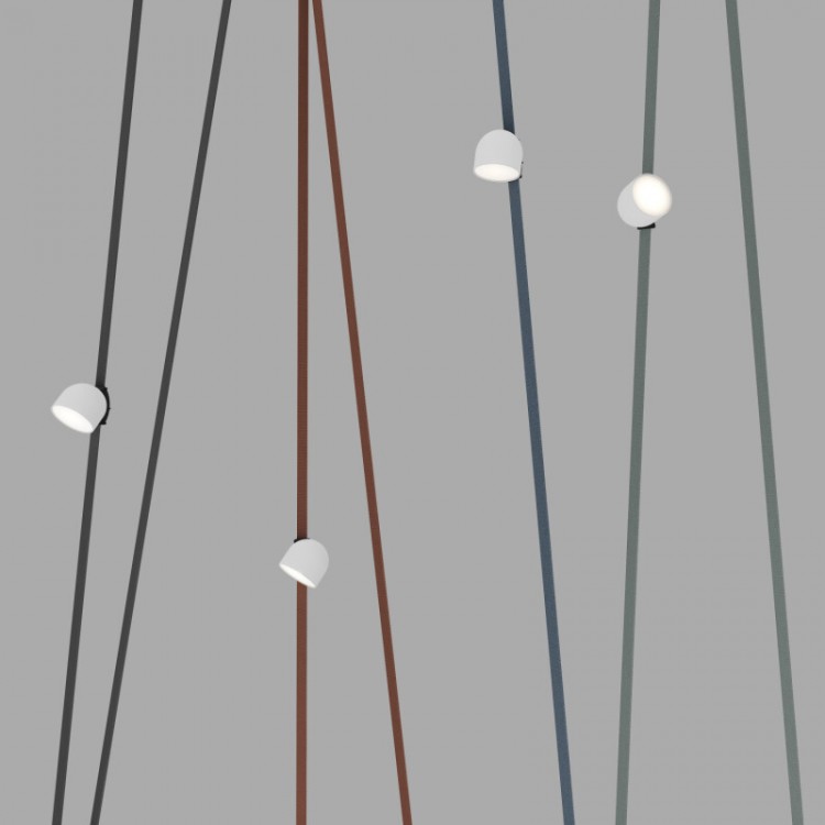 DK5542-WH+BK Поворотный светильник для трека-ремня Belty, серия Spot, со светодиодом, D100*H107мм, 48V DC, 12W, RA90, 120°, 4000K, IP20, белый с черным, алюминий DK5542-WH+BK Поворотный светильник для трека-ремня Belty, серия Spot, со светодиодом, D100*H107мм, 48V DC, 12W, RA90, 120°, 4000K, IP20, белый с черным, алюминий