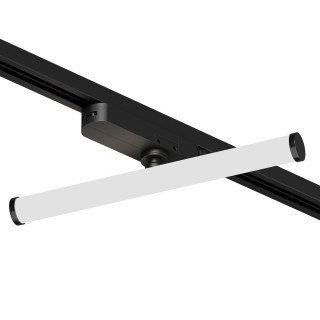 DK6448-BK Поворотный однофазный трековый светильник STROM со светодиодом L300mm 220V 10W 150° 4000K IP20 черный алюминий/акрил-foto2