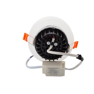 DK4007-FR Встраиваемый светильник, IP 20, 5 Вт, LED 3000, белый, алюминий/акрил-foto3