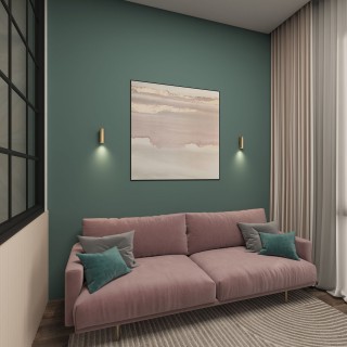 DK5021-SG Настенный светильник, IP20, до 15 Вт, LED, GU10, матовое золото, алюминий-foto4